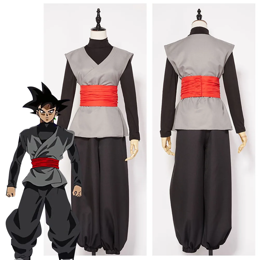 (In Stock) Super Son Goku Black Zamasu Kai Cosplay Costume Outfit