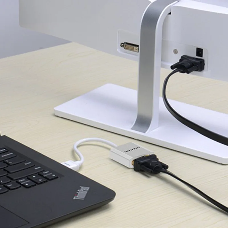 Vention адаптер hdmi-vga цифро-аналоговый аудио конвертер алюминиевый кабель для Xbox PS4