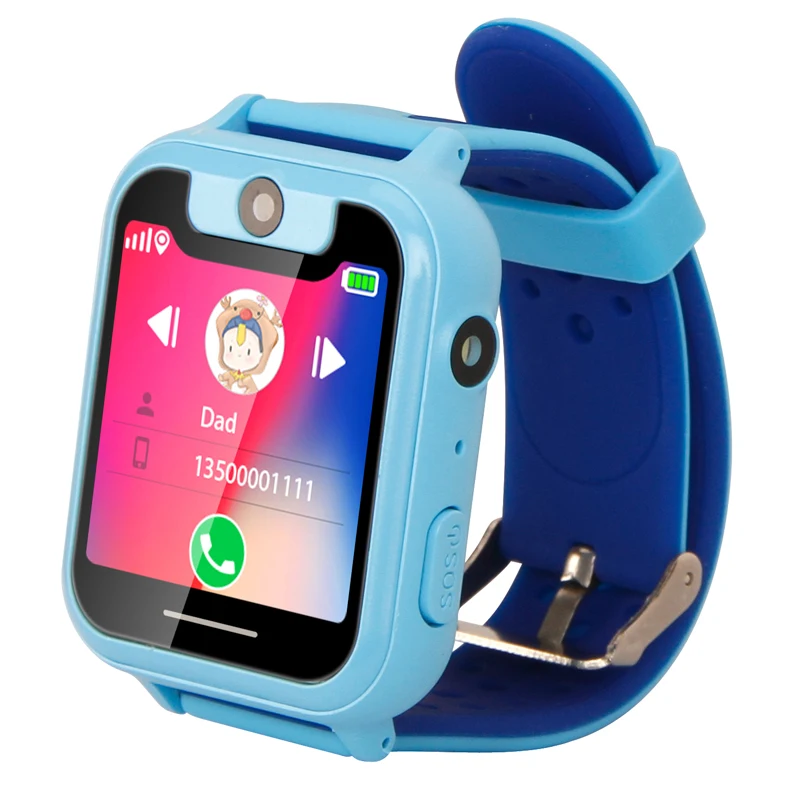 Умные часы 2018 Smartwatch SIM сенсорный экран GPRS LBS трекер SOS Вызов камера Фонарик Android