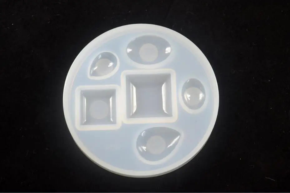 1 комплект кристальная квадратная капля овальная силиконовая форма кабошон