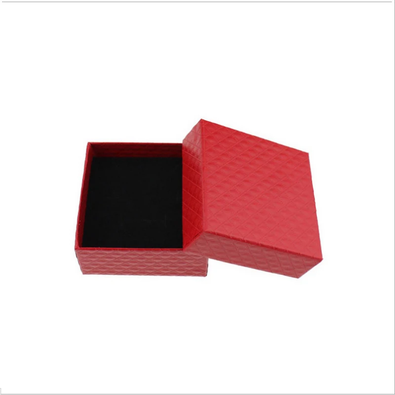 Новая 5 цветов хорошая коробка 5x5x3 см бежевый/красный/белый/крафт-бумага синего