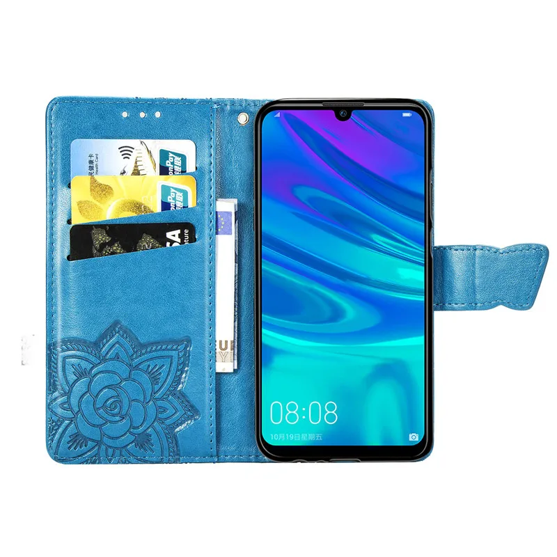 Huawei Honor 10i чехол Honor10i HRY-LX1T Чехол кожаный флип бабочка кошелек чехол для huawei Honor 10 9 Lite 20 20i V20 Coque
