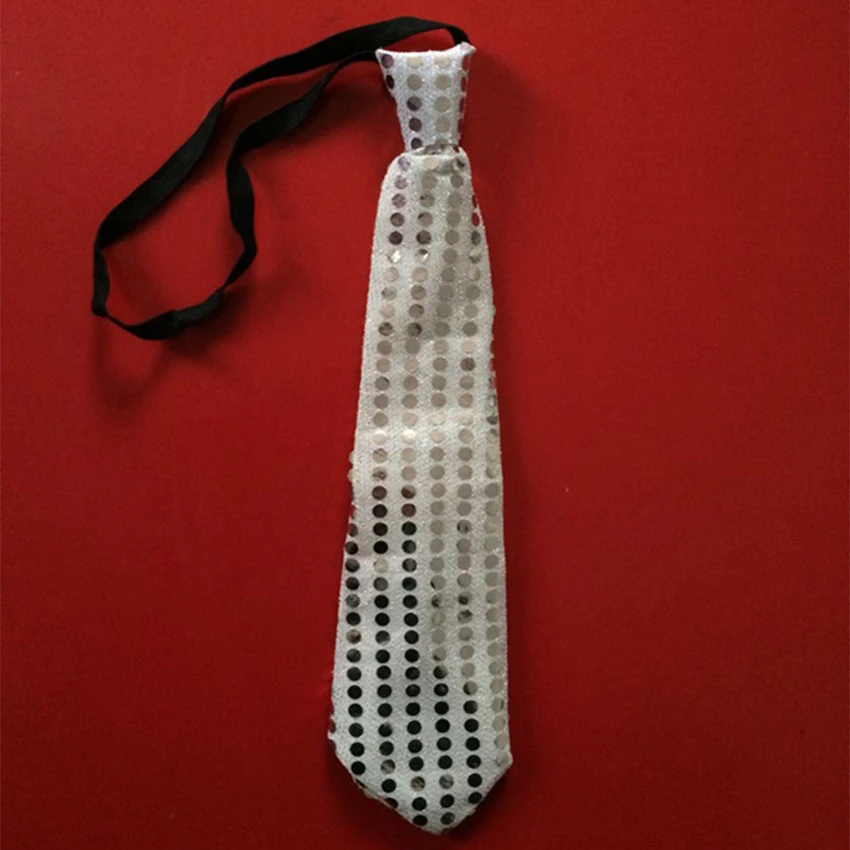 5 шт./лота яркий светодиодный мигает галстук смешанный цвет мужской/женский