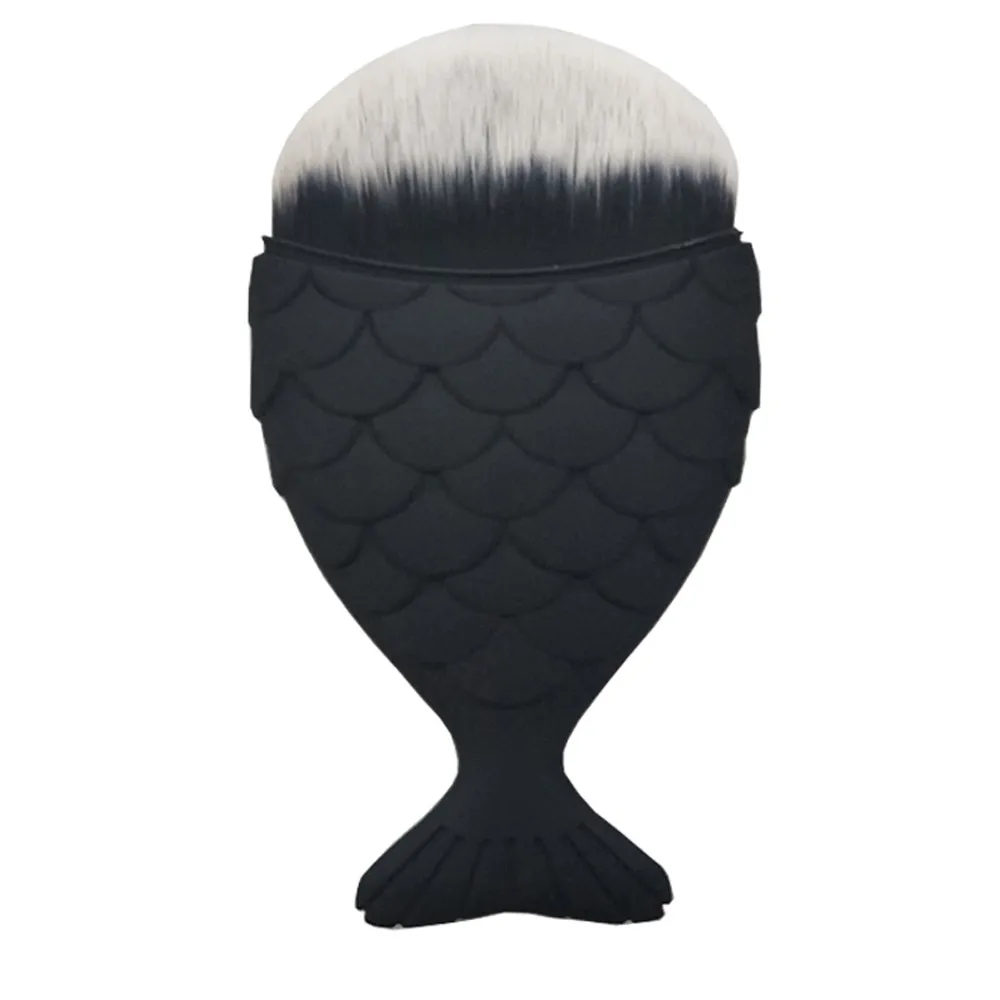 1 шт. рыбья чешуя Кисть для макияжа рыбий хвост нижняя кисть косметическая