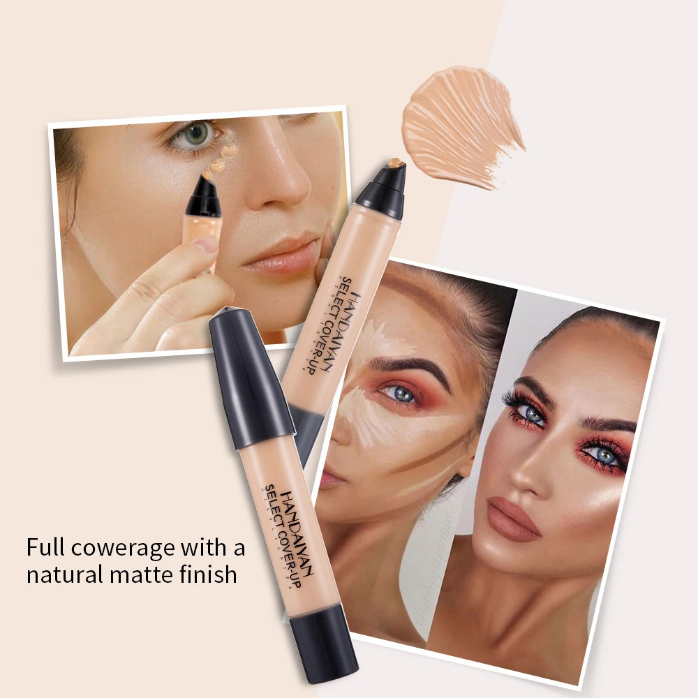 New Concealer Pen Foundation Liquid Contour Makeup Cream Brighten Shadow Enhance Face Repair Waterproof Cosmetic | Красота и здоровье