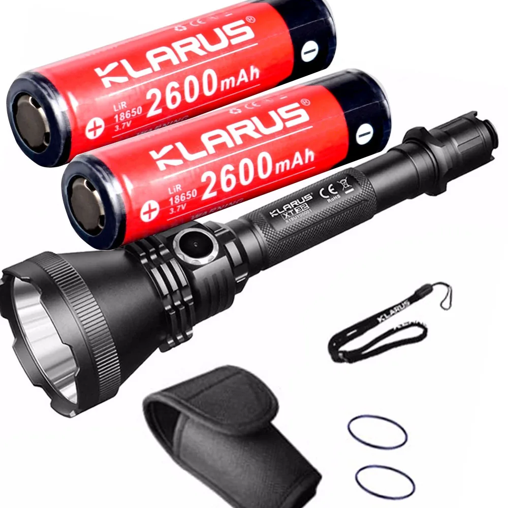 Охотничий фонарь KLARUS XT32 комплект CREE XP L HI V3 светодиодный Макс. Дальность луча 1000 лм
