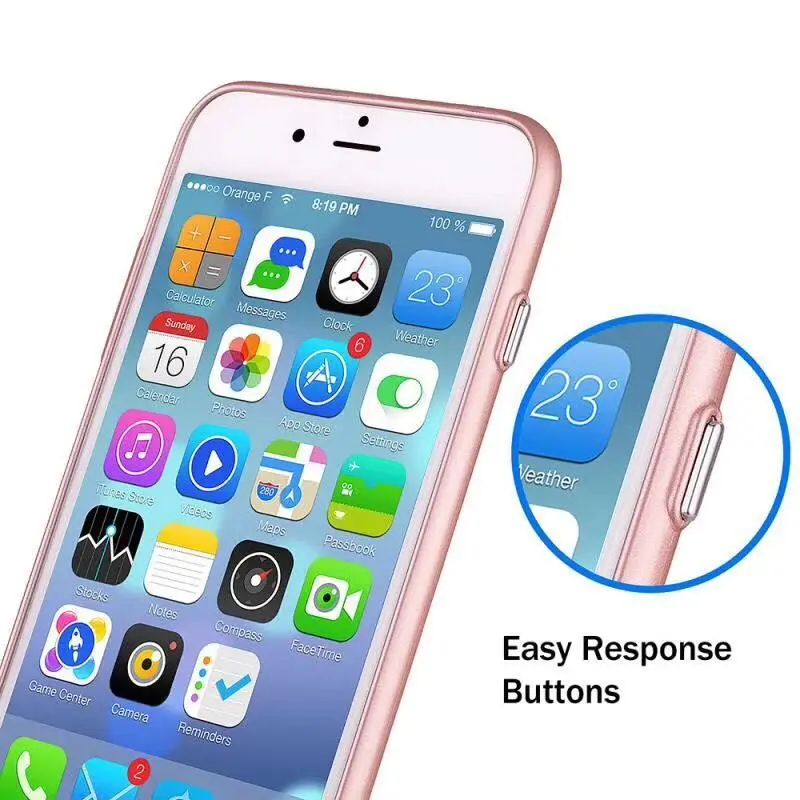 Роскошный мягкий силиконовый чехол для телефона iphone 7 7Plus с металлическим окошком