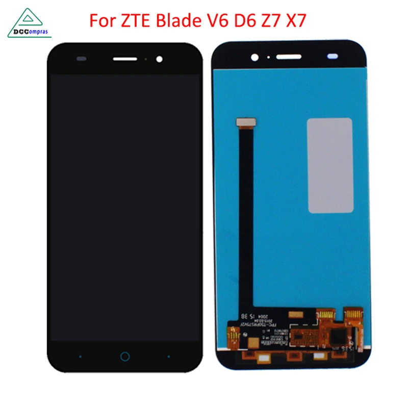 ЖК дисплей для ZTE Blade X7 D6 V6 Z7 дигитайзер сенсорного экрана запчасти телефонов T660