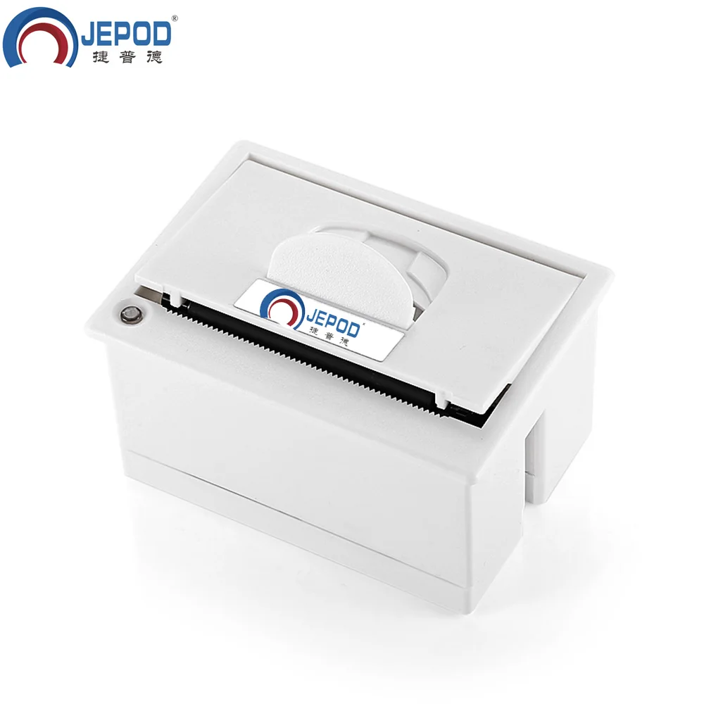 JP QR204 JEPOD 58 мм микро встроенный чековый термопринтер RS232 / TTL + USB панель