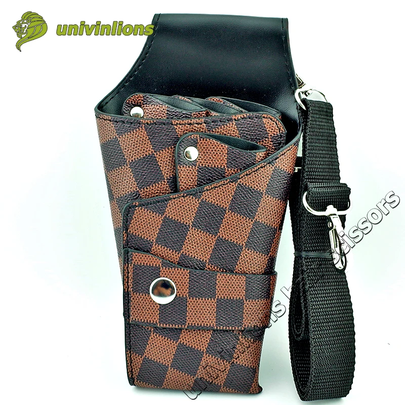 Кожаная Парикмахерская Сумка-Кобура 11*21 см чехол для ножниц сумка с ремнем на