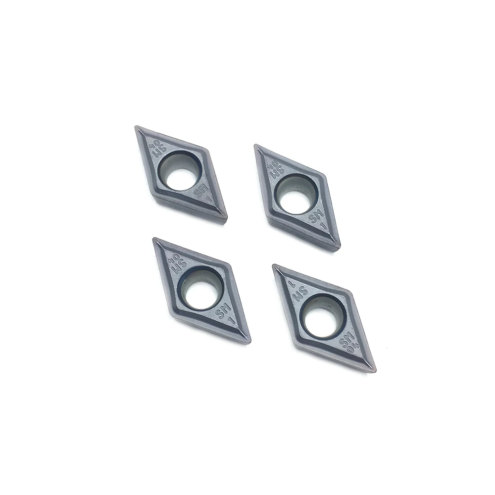 20 штук DCMT11T304 32,51 SM IC908 резец для внутренней обточки вставки карбида dcmt11t304 для фреза для токарного станка с ЧПУ инструмент для поворотного, режущего инструмента
