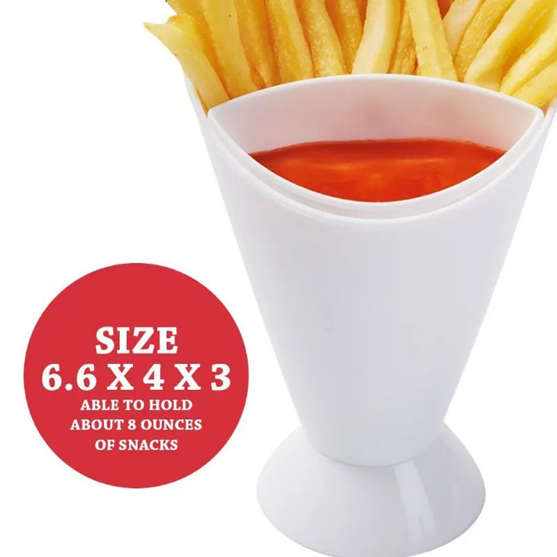 Салатная чаша для макания французский Картофель чип конус Ассорти соус кетчупа