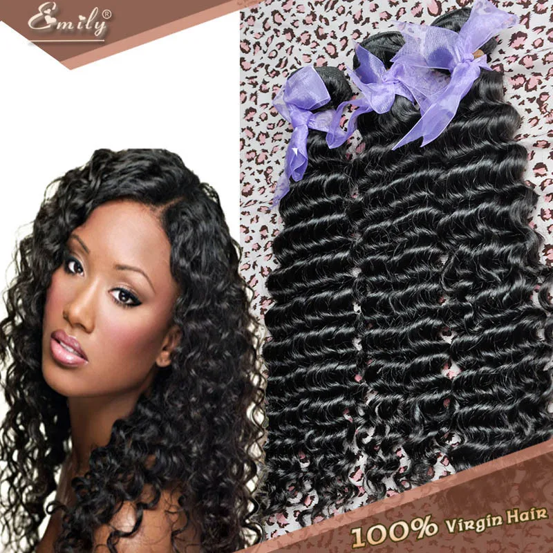 Глобальный прямая поставка 3 шт. бразильские глубокая волна девственные волосы