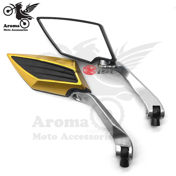 Боковые зеркала для мотокросса 10 мм 8 аксессуары мотоциклов yamaha honda suzuki KTM