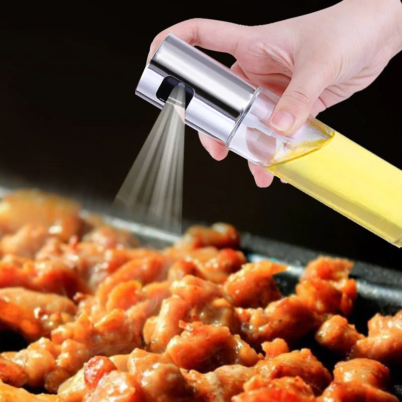 Кухня для выпечки стекло оливковое масло спрей бутылка масло с уксусом распылитель приправа барбекю кухня выпечки для дома кухонные инструменты спрей бутылка