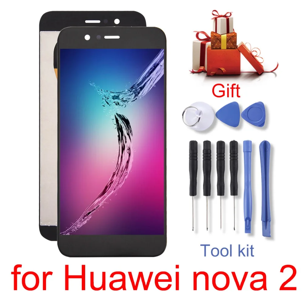 ЖК-экран и дигитайзер полная сборка для Huawei nova 2 Plus/3/3i/2/P9 стандартная версия |