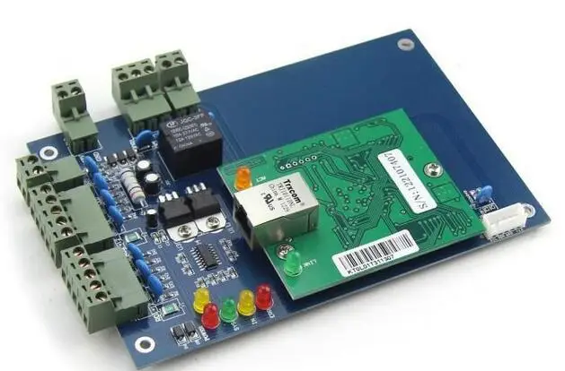 RFID плата контроля доступа TCP/IP кард ридер бесплатное английское программное