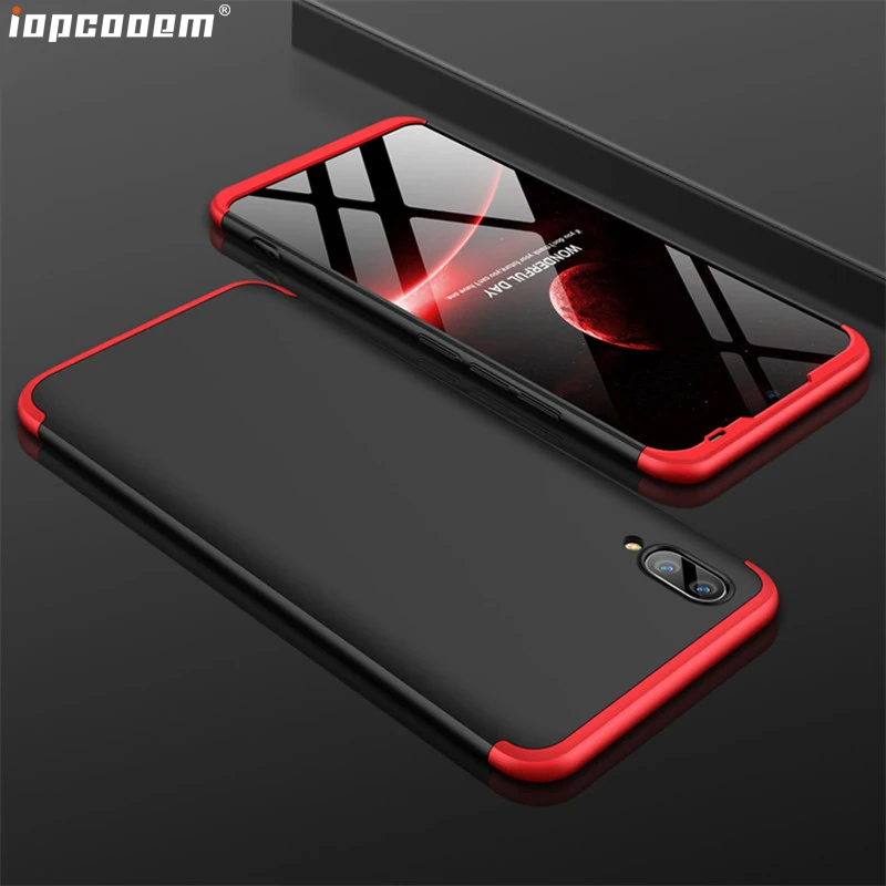 

VIVO Y95 Phone Case For VIVO Y93 Cases stitching Protection + Ultra Thin Protective Back Cover For VIVO Y91 Coque