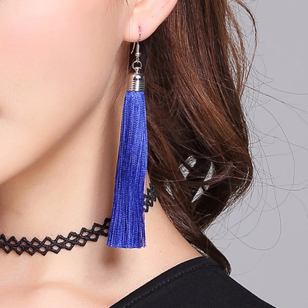 Новинка 2020 женские серьги для латинских танцев один размер