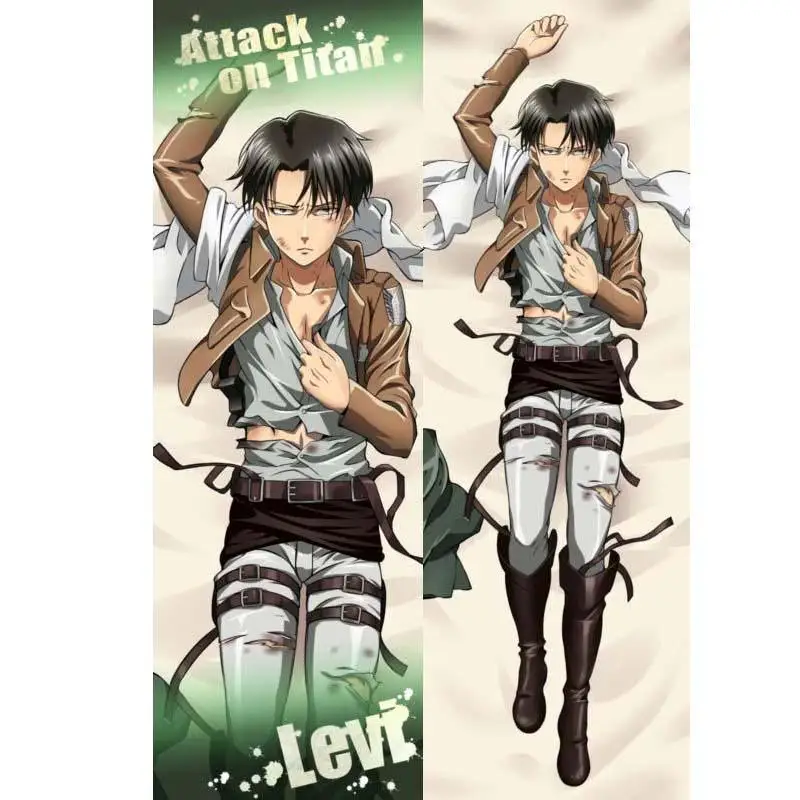 Новый японский аниме атака на Титанов Shingeki no Kyojin Throw Otaku Dakimakura подарки постельные