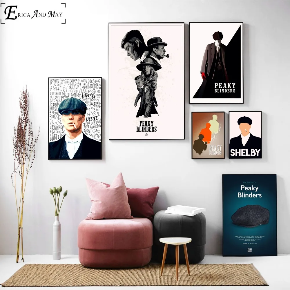 

Peaky Blinders Shelby Fan Artwork Wall Art Canvas Painting Poster For Home Decor Posters And Prints Unframed Decorative Pictures