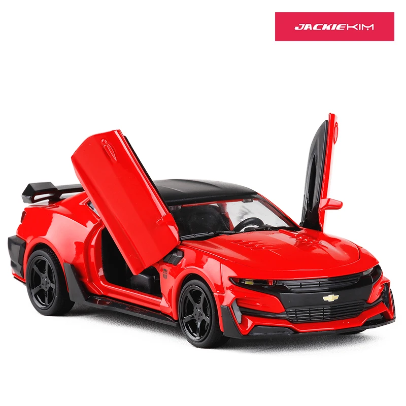 1:32 литая модель автомобиля из сплава Camaro со звуком и подсветкой Детская