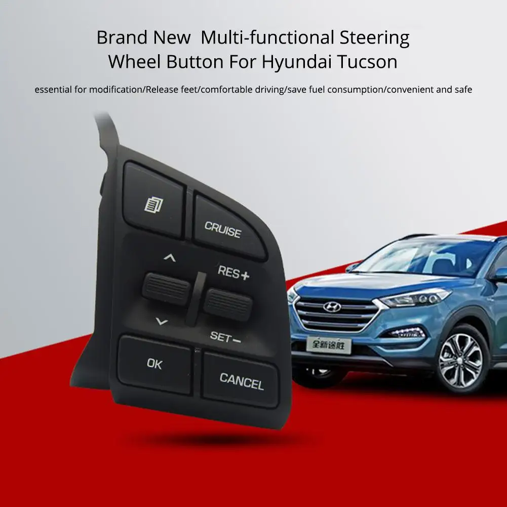 Кнопка рулевого колеса для Tucson TLC IX35 1 6 T/2 0 кнопочный переключатель Cruis правый
