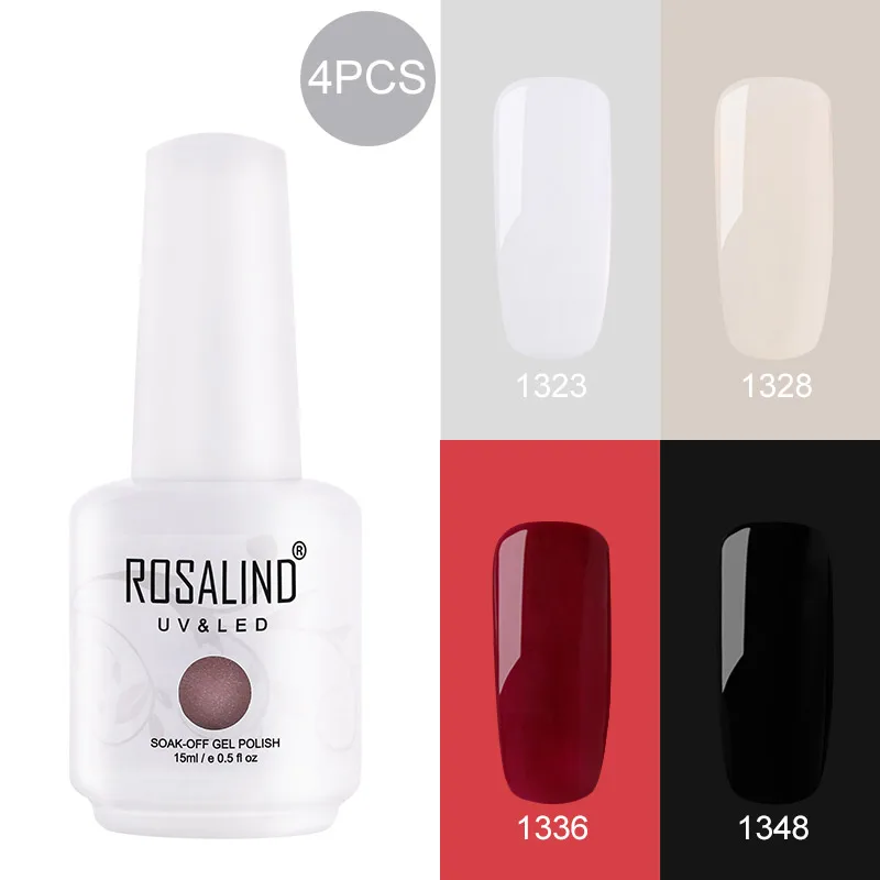 RH-4GELS-02 ROSALIND 15 мл Лак для ногтей 1323-1532 гель-лаки для дизайна ногтей Маникюр УФ светодиодный лак для ногтей - Цвет: RH-4GELS-02