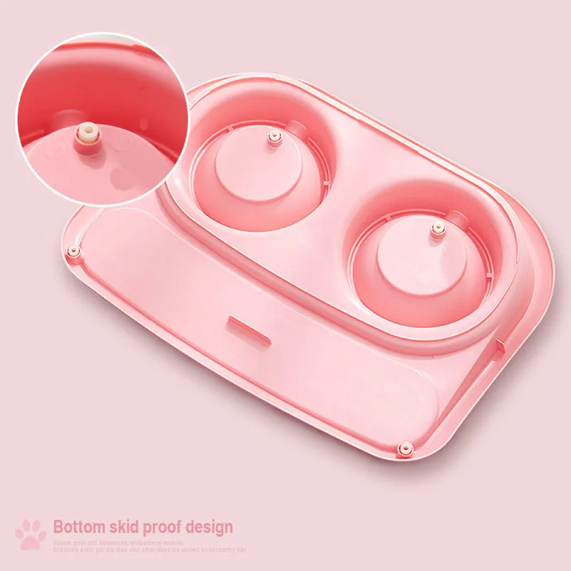 Продукция для собак и кошек Экологичная Съемная герметичная всплеск миска воды