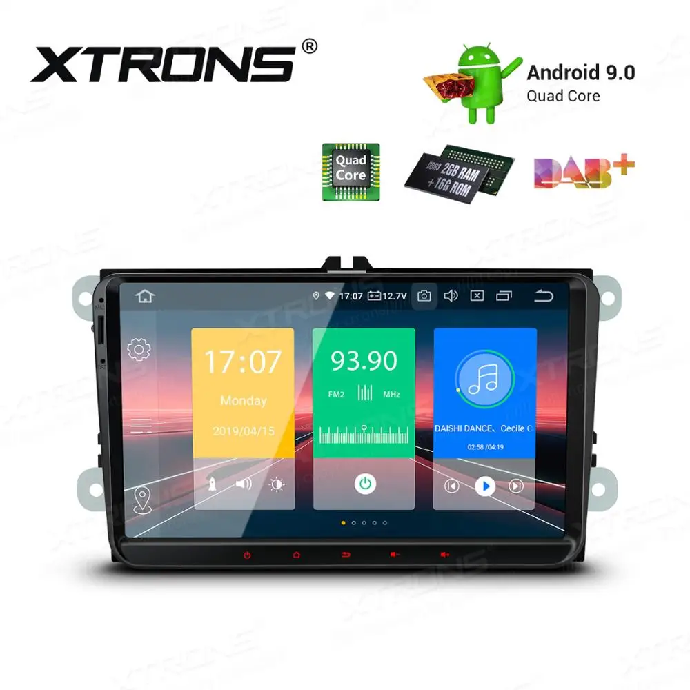 XTRONS 9 ''Android 0 автомобильный стерео плеер для Volkswagen Caddy Scirocco WT5 транспортер Поло