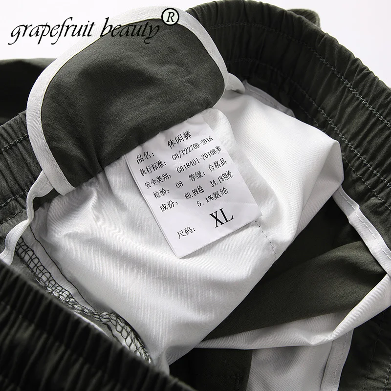 2019 летние и осенние тонкие лоскутные накладные карманы шаровары мужские хип-хоп