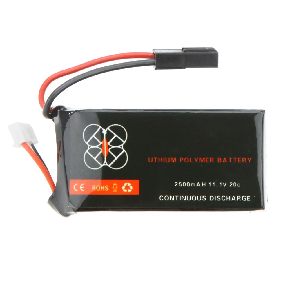 Обновленный 11 1 в 2500 мАч 20C Lipo аккумулятор 3S для квадрокоптера Parrot AR.Drone 2 0 RC|lipo rc car