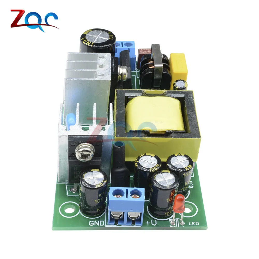 AC DC 2000mA 12В 2A импульсный модуль питания с двойным выходом 110В/220В DC12V изолированный