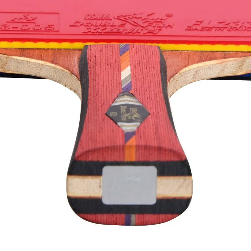 Оригинальная 8D ракетка для настольного тенниса с двойной рыбой летучая мышь пинг