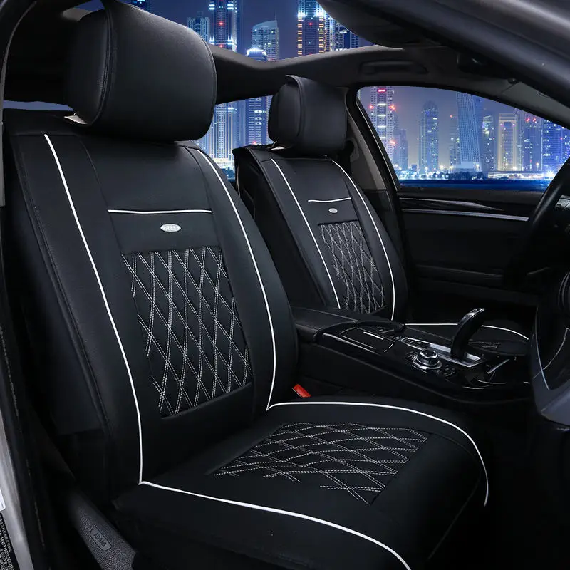 

Wear-resistant environmentally friendly 3D leather cushion, four seasons common seat cover, suitable for the public Ford BMW Aud