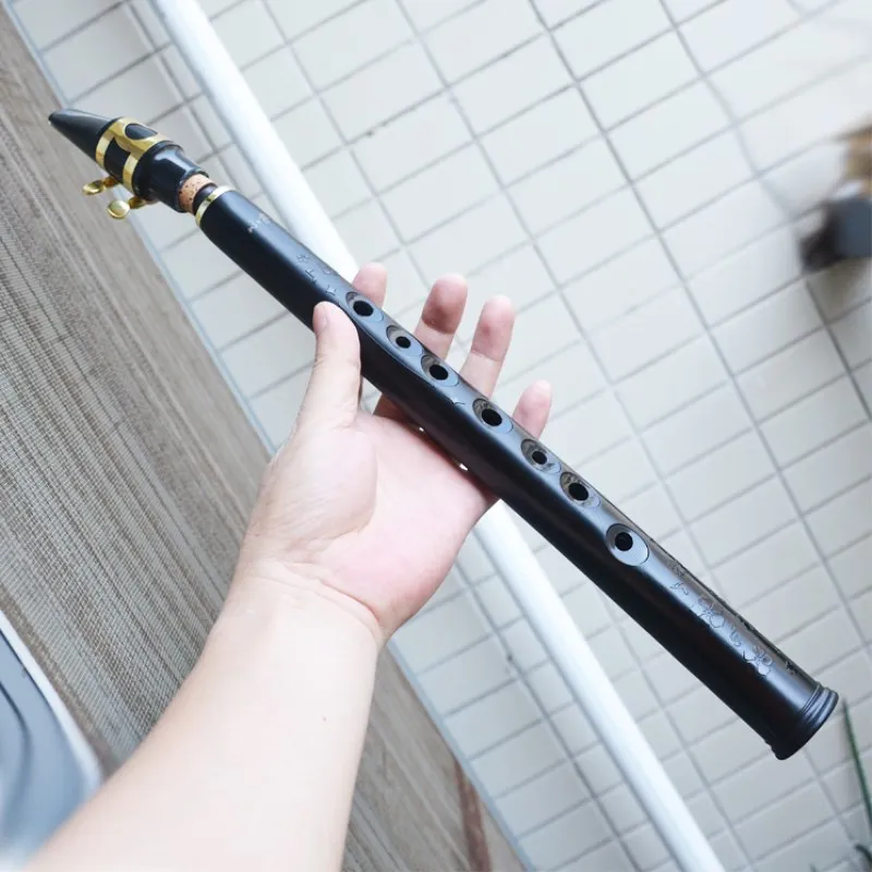 Мини карманный bb-саксофон Sax ABS с мундштуками Alto 4 шт. инструмент для подвешивания