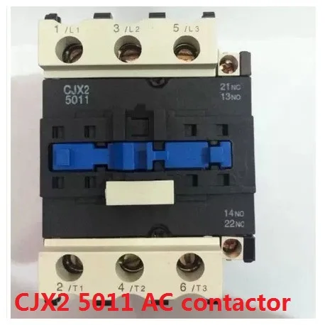 Контактор переменного тока 3 фазный CJX2 5011 50A лист с медным покрытием 24V 36V 110V 220V