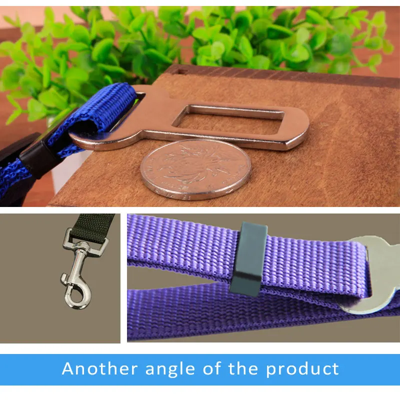 LENTAI 1 шт. автомобильный ремень безопасности для животных Регулируемый