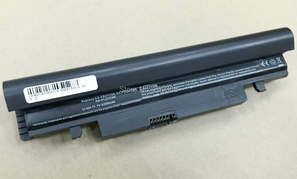 Черный 6 ячеек 11 1 В 4400 мАч аккумулятор для ноутбука Samsung N143 N148 N145 N150 N250 N260 плюс NP AA
