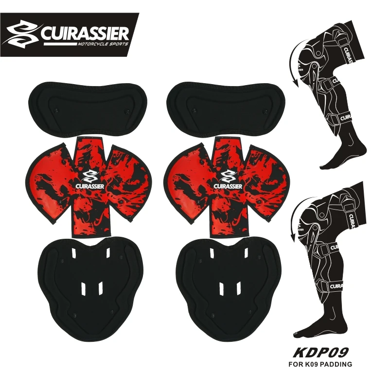 Cuirassier KDP09 Motorcycle Riding Protector Motorbike Racing Motocross Off-Road Bike knee pads Guards Padding Protective Gear | Автомобили