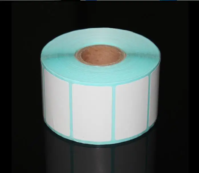 1000pcs/Roll 10 rolls Thermal Sticker White Direct Thermal Label Roll Packing Seal Label Sticker For Supermarket Price Label