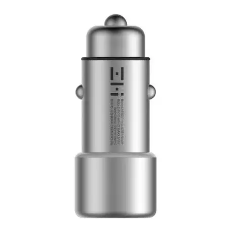 Оригинальное автомобильное зарядное устройство ZMI с двумя USB портами QC3.0 быстрая