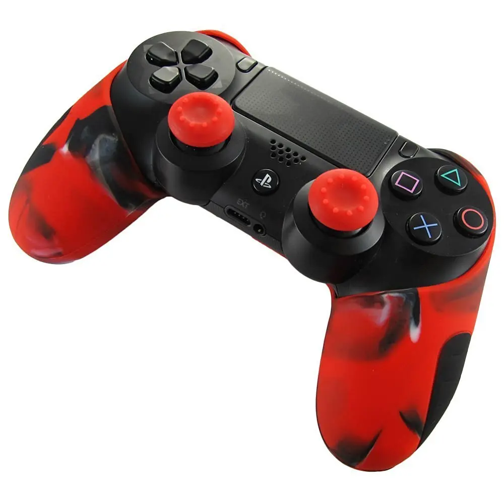Мягкий силиконовый резиновый чехол для Play Station Dualshock 4 PS4 DS4 Pro тонкий контроллер
