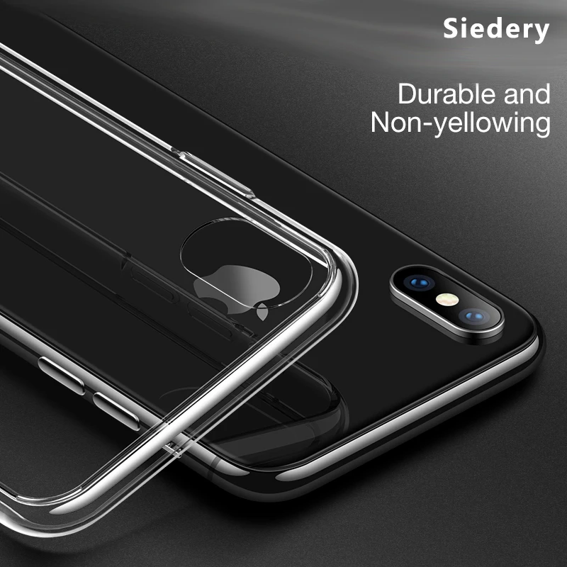 Роскошный мягкий чехол из ТПУ + закаленного стекла для iPhone 6 6s 7 8 plus X XS XR XRMAX |