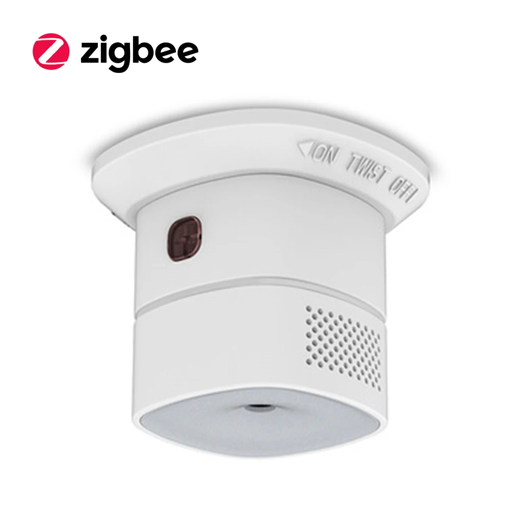 Умный дом CO система обнаружения батарея работает Zigbee HA1.2 Альянс умный детектор