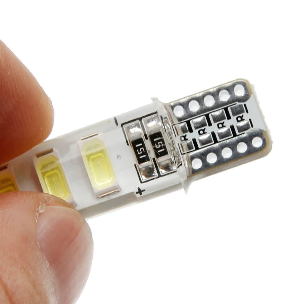 2 шт. 12 В Универсальный T10 W5W водонепроницаемый 5730 6SMD клиновидный резервный задний