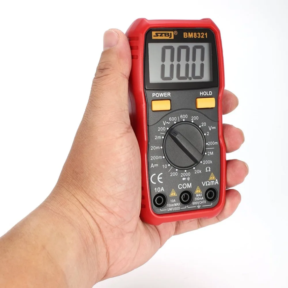 BM8321 мультиметр тестер цифровой щупы для мультиметра digital multimeter цифровой мультиметр mastech lcr транзисторов esr мультиметры meter транзистор для мультиметра uni-t usb тестер вольтметр провода тестор