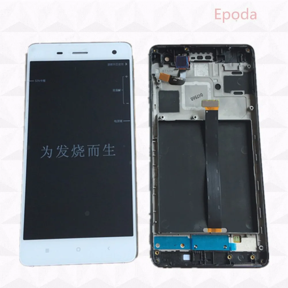 Сенсорный экран стекло и ЖК дисплей дигитайзер сборка для Xiaomi Mi4 M4 смартфон