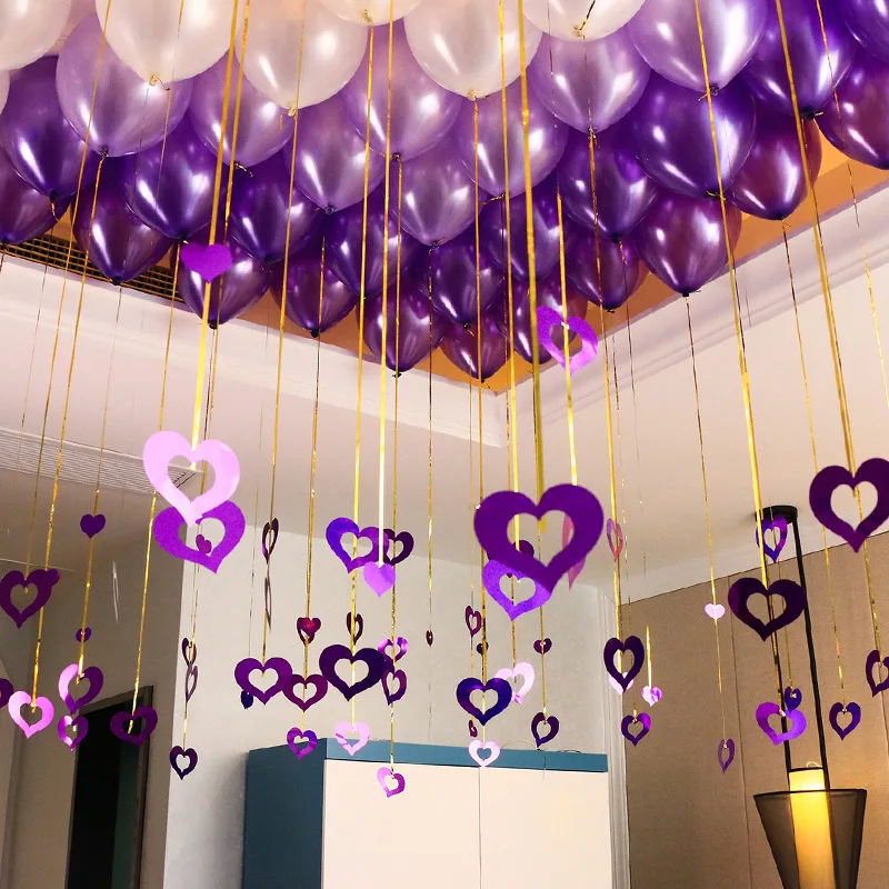 100Pcs Wedding Decoration Room Balloon Dinner Theme Party Package Decorations Decor Supplies Air Letter Balloons Birthday Toy | Дом и сад