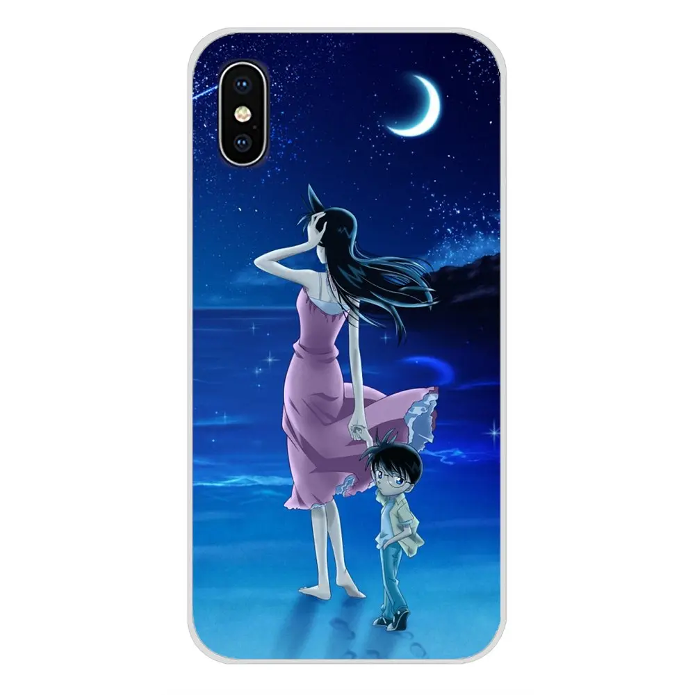 Detective Conan для Xiaomi Mi4 Mi5 Mi5S Mi6 Mi A1 A2 5X6X8 9 Lite SE Pro Max Mix 2 3 2S Аксессуары чехлы телефонов |